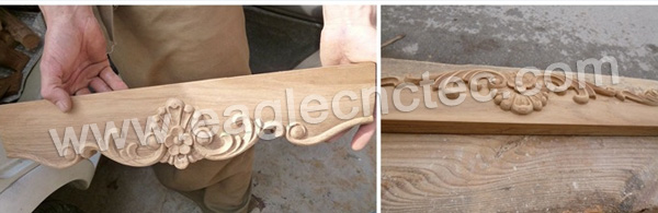 cnc router wood carving sample