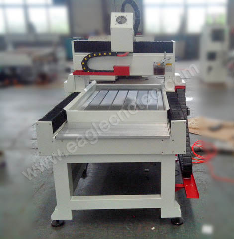 marble cnc router rear view