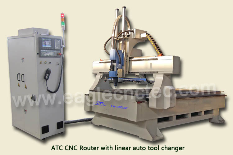 atc cnc router with linear tool changer