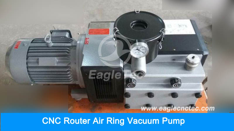 cnc router dry type rotary vane vacuum pump