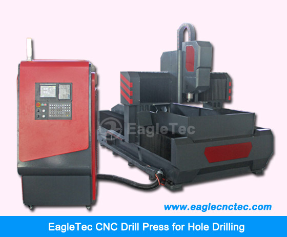 cnc drill press for hole drilling on flange & square guideway