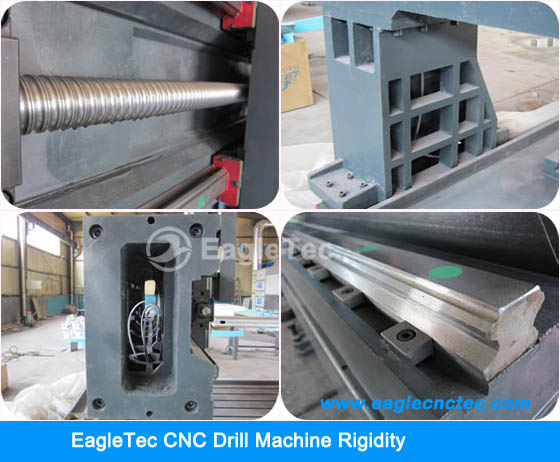 cnc drill press machine mechanical rigidity eagletec