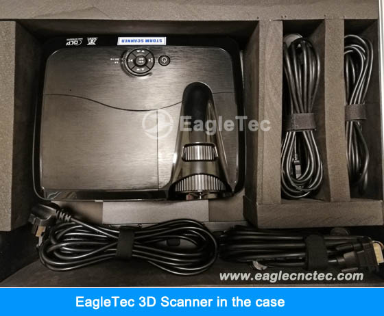 eagletec 3d scanner camera projector cable