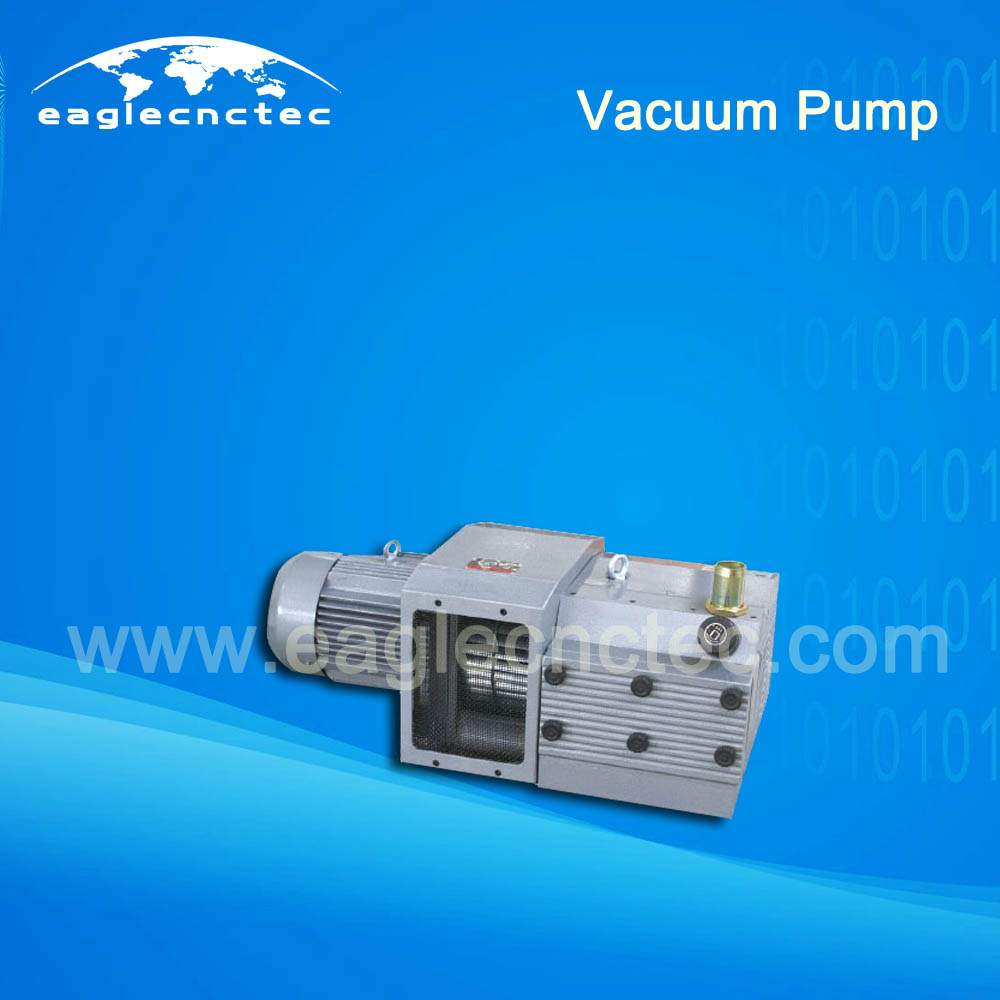 CNC Vacuum Pump 5.5KW 7.5KW Dry Type Rotary Vane and Water Ring