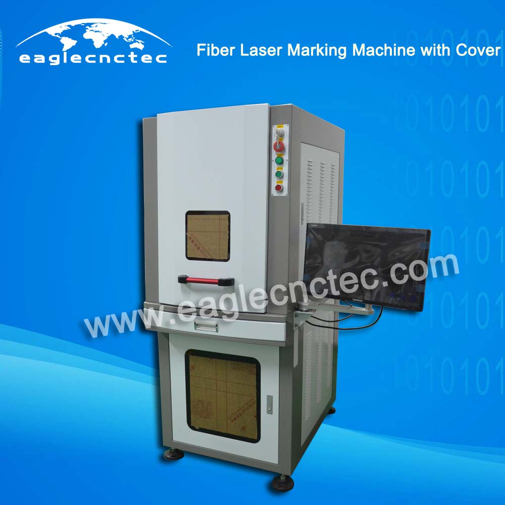 Fiber Laser Metal Marking Machine with Safeguard Cover
