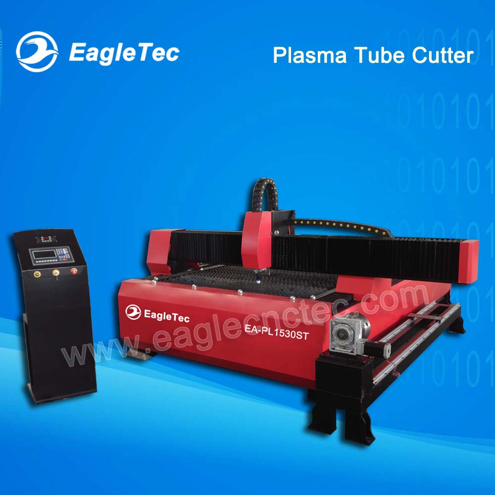 Circular Pipe and Sheet Metal Cut Solution Plasma Tube Cutter with Rotary Axis 1500x3000mm