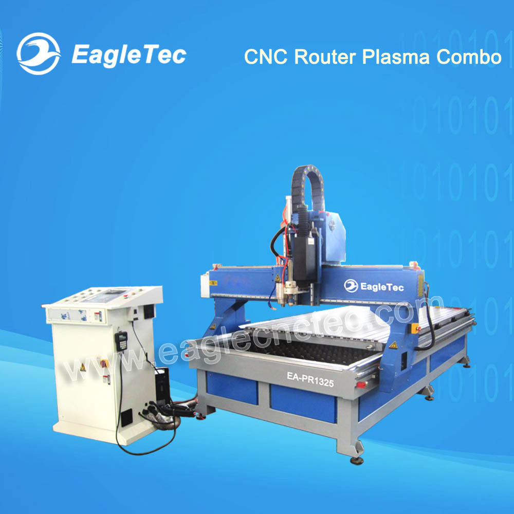 CNC Router Plasma Combo Machine for Wood And Metal Cutting (2 in 1 model)