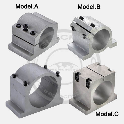 cnc router spindle holder with different shape