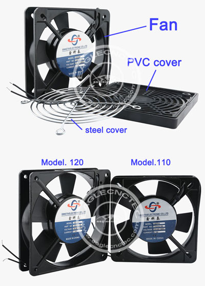 radiator fan cooling fan for cnc router electronic cabinet