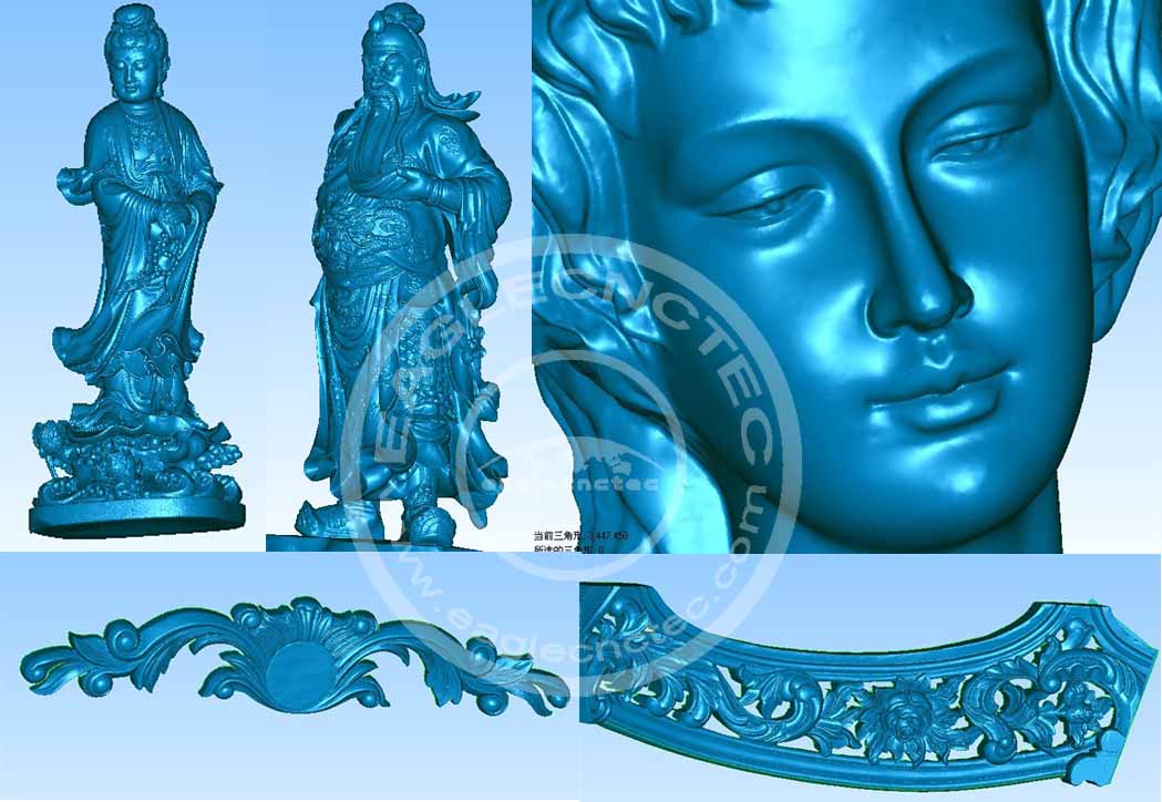 sample made by 3d scanner