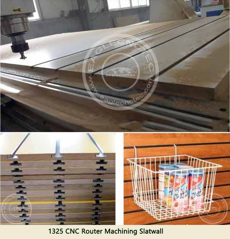 1325 cnc router machining slatwall