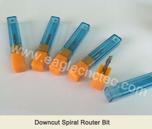 downcut spiral router bit