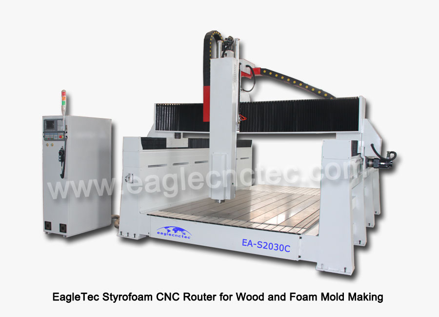 eagletec Styrofoam cnc router