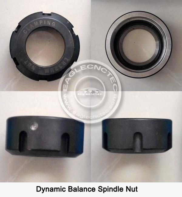 dynamic correction spindle nut