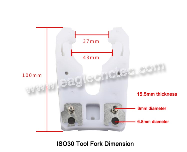 iso30 tool fork dimension