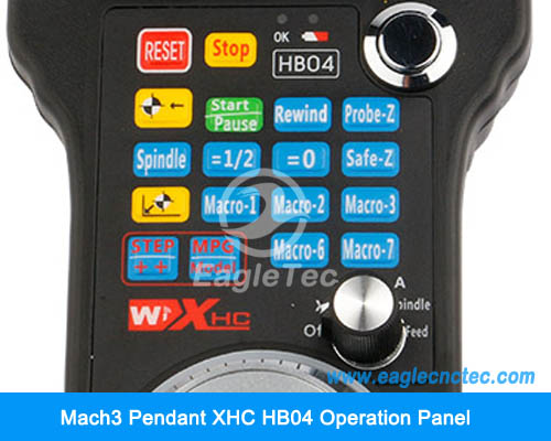 mach3 pendant xhc hb04 operation panel