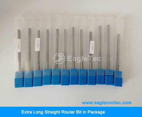 straight router bit package 1 piece per case