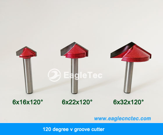 v groove cutter with 120 degree for notching wood