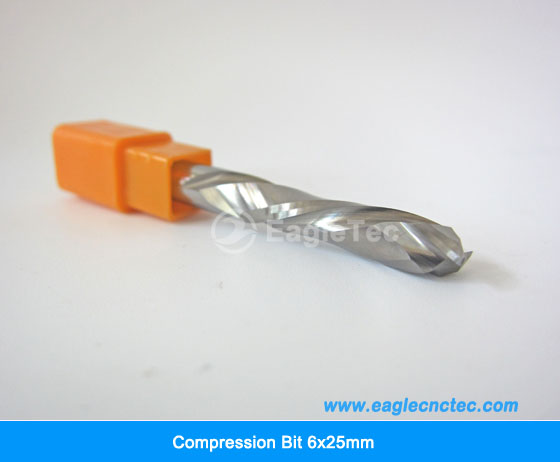 compression bit 6x25mm 