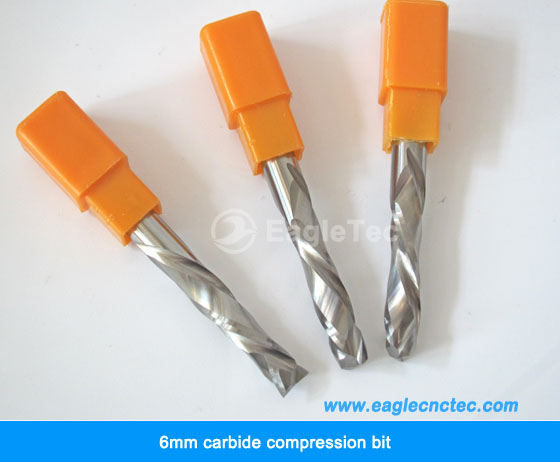 6mm carbide compression bit 