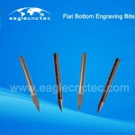 Flat Bottom Engraving Bits Conical Tools for Wood Carving