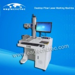 Stand 20W Fiber Laser Marking Machine Nameplate Engraving Machine