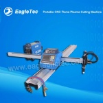 Portable CNC Flame Plasma Cutting Machine with One Flame Torch and One Plasma Torch