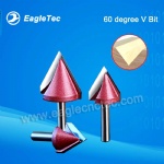 60 Degree Chamfer Router Bit With 6mm Shank For Notch Cutting On Wood