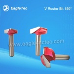 150 Degree V Router Bit With Shank 6mm For V Shaped Cut