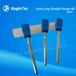 Double Flute 6mm Extra Long Straight Router Bit for MDF / Plywood / Foam / Multilayer Board