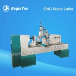 Automatic Wood Lathe for Wooden Balustrade & Newel Post - 3 Axis
