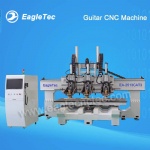 Custom Solution – Three Head ATC CNC Router for Guitar Making Working Size 2500x1300mm
