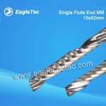 10mm Single Flute End Mill Up Cut Spiral Cutter For Wood Size 10x52mm