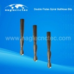 Ball Nose Double Flutes Upcut Spiral Router Bit